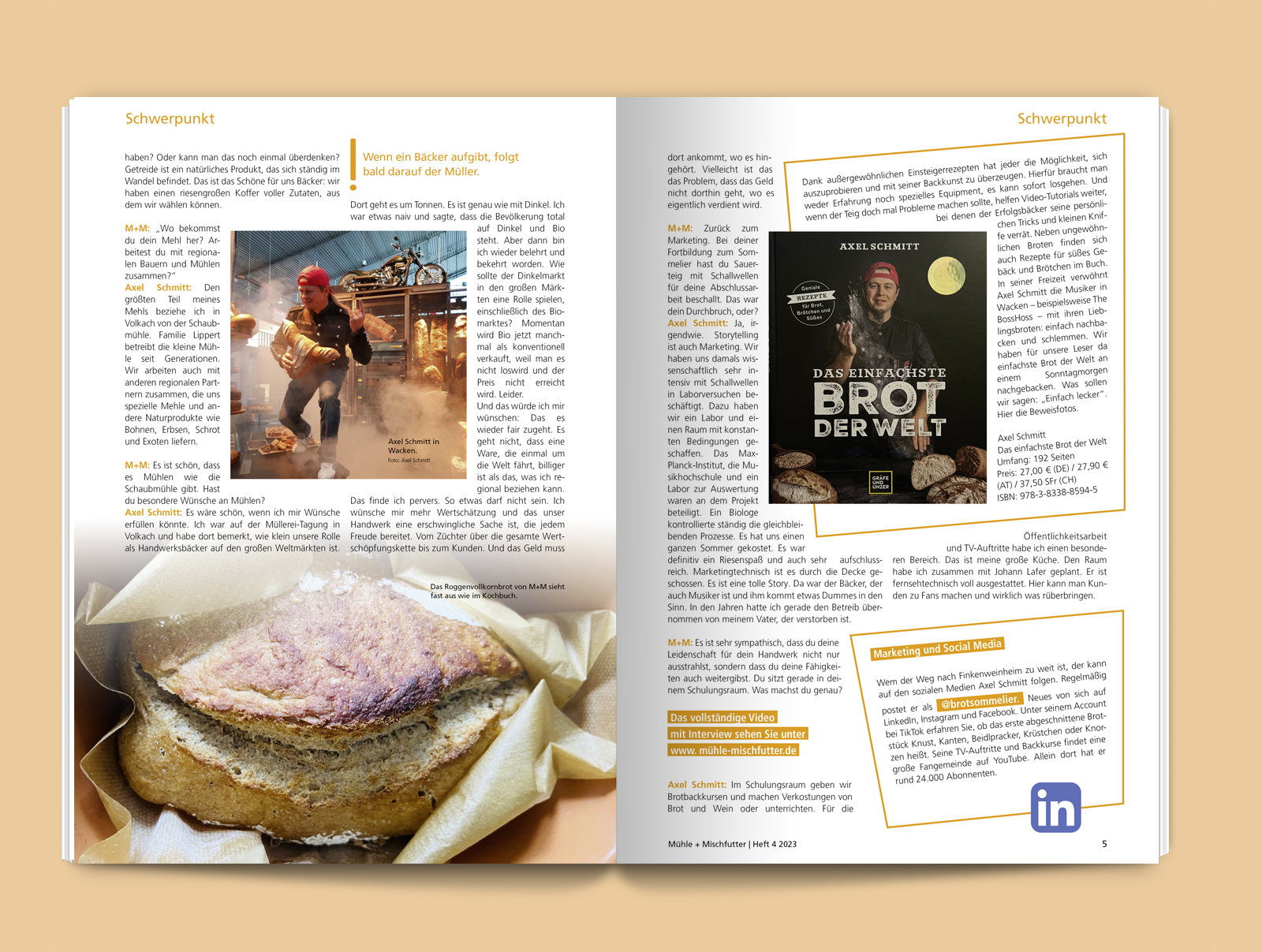 Magazindesign für die Abfallwirtschaft