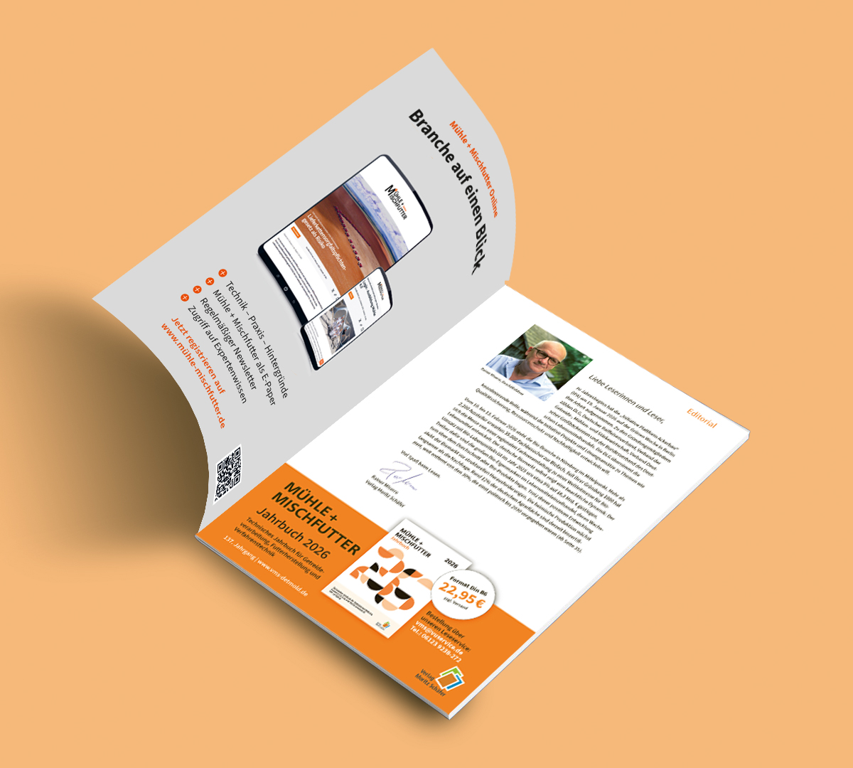 Editorialdesign für ein Fachmedium